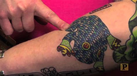 Broadwaycon Super Fan Shows Off Her Incredible Broadway Tattoos Youtube