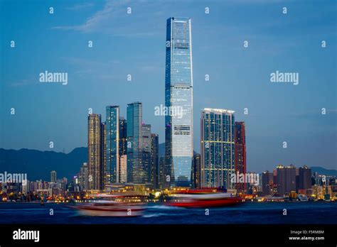 The New Kowloon Skyline And Hong Kongs Tallest Building