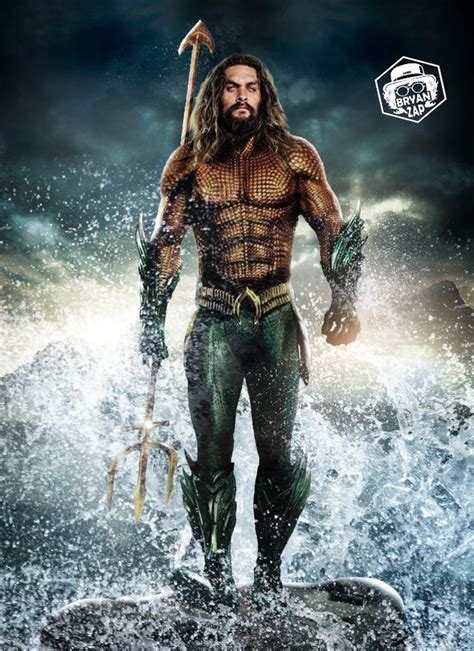 Aquaman Movie Poster By Bryanzap On Deviantart Aquaman Jason Momoa