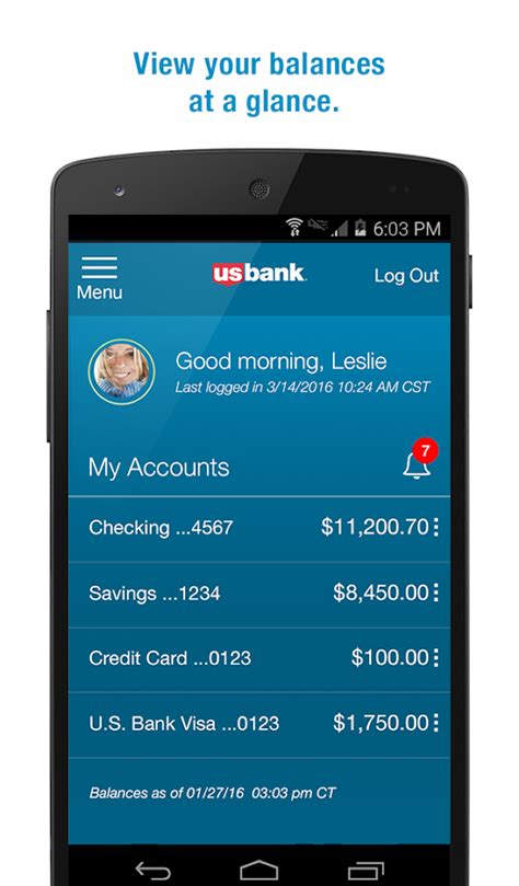 The app is available in ios (version 8.0. U.S. Bank - Android Apps on Google Play