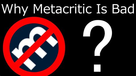 Why Metacritic Is Bad and Why It Matters To You - YouTube