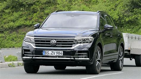 2023 Vw Touareg German Suv Spotted On A Test Drive Latest Car News