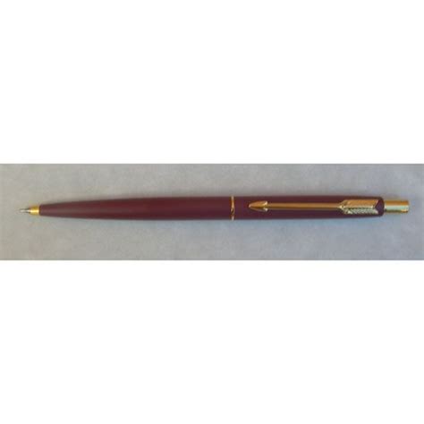Parker Classic Burgundy Gold Trim 05mm Mechanical Pencil Collectible