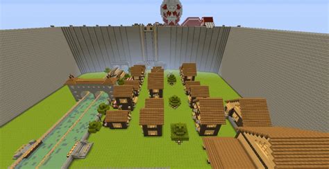 Minecraft Shingeki No Kyojin Attack On Titan Map Minecraft Project