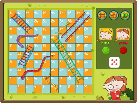 Serpientes y escaleras es un antiguo juego de mesa hindú. Juego De Mesa Serpientes Y Escaleras Para Imprimir ...