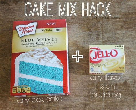 SERIOUSLY If You Want To Take A Boxed Cake Up A Notch Add A Small Packet Of JELL O Instant