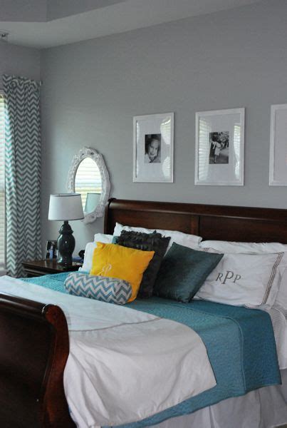 Benjamin Moore Stonington Gray Master Bedroom Paint Color Involving