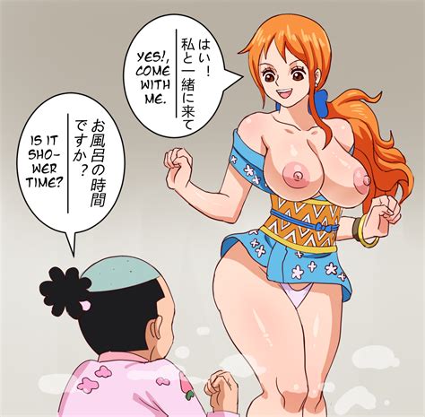 Pinkpawg Momonosuke One Piece Nami One Piece One Piece