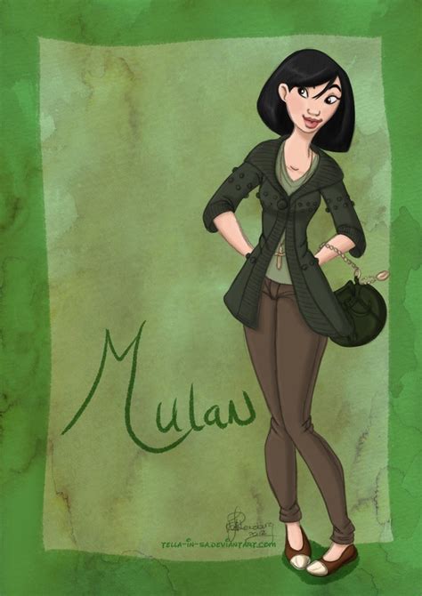 Modern Mulan Disney Stuff Pinterest