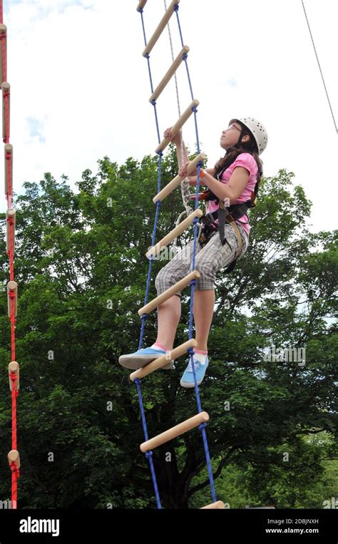 Climbing Ladder Child Hi Res Stock Photography And Images Alamy