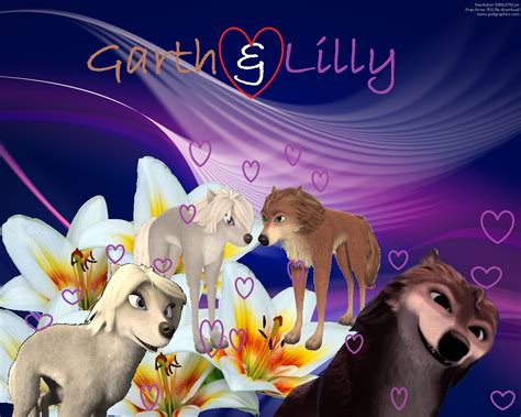 Garth And Lilly Wallpapper By Jennawolf48 Alpha And Omega Fan Art And Fan Fiction Photo