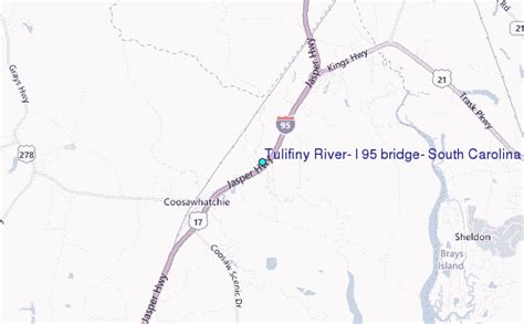 Tulifiny River I 95 Bridge South Carolina Tide Station Location Guide