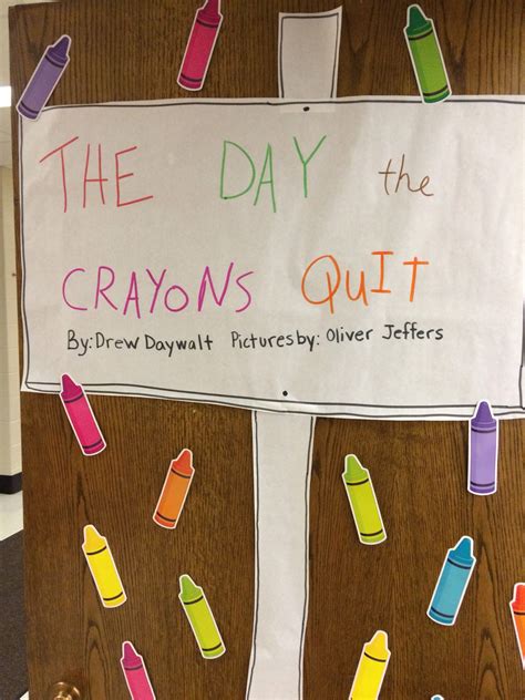The Day the Crayons Quit | Crayons quit book, Persuasive ...