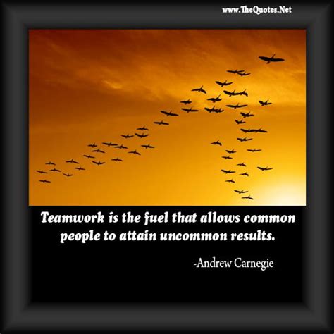 Famous Poems About Teamwork Andrew Carnegie On Teamwork Teamwork