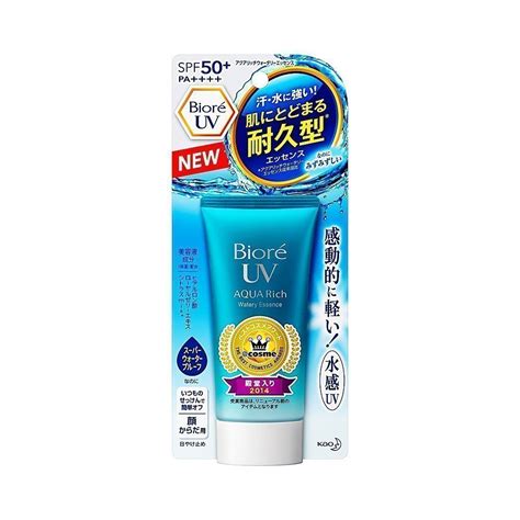 Buy it on korean cosmetics beauty shop, jolse. KAO Biore UV Aqua Rich Watery Essence 50g - Made in Japan ...