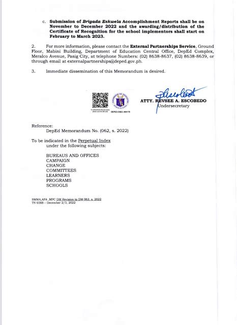 Deped Stops The Search For Brigada Eskwela Best Implementers Teachers