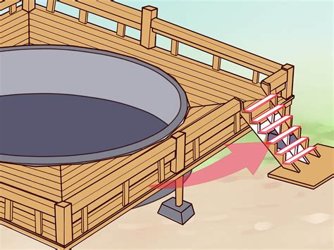 How To Build A Deck Around An Above Ground Pool With Pictures