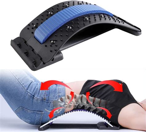 Back Stretcher For Pain Relief Spine Deck Back Stretcher For Lower Back Lumbar