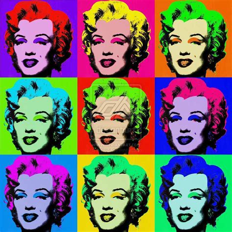 One can barely separate andy warhol's pop art style with the face of marilyn monroe.for decades, she has been an icon that has remained alive through the power of art and warhol's signature pop art style. Andy Warhol Marilyn Monroe original Painting New Daily ...