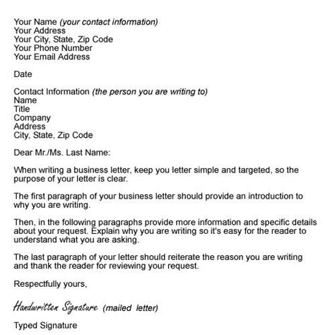 Letters written in other parts of the world may have minor differences in formatting. Structure Of A Formal Letter | Business letter format, Business letter format example, Business ...