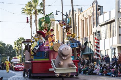 Toy Story Parade Disney Disneyland Editorial Photo Image Of Cowboy