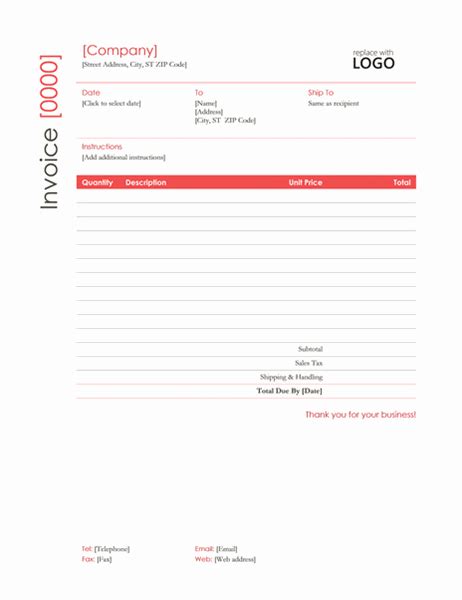 38 Invoice Template Microsoft Word Png Invoice Templa