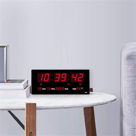 Buy 141 Inch Oversized Led Digital Wall Clockcalendar Large Display