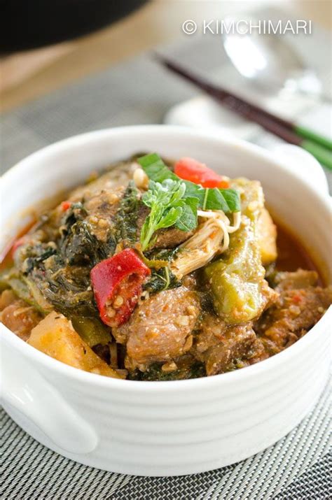 Gamjatang Is A Wonderfully Hearty And Spicy Korean Stew Made With Pork