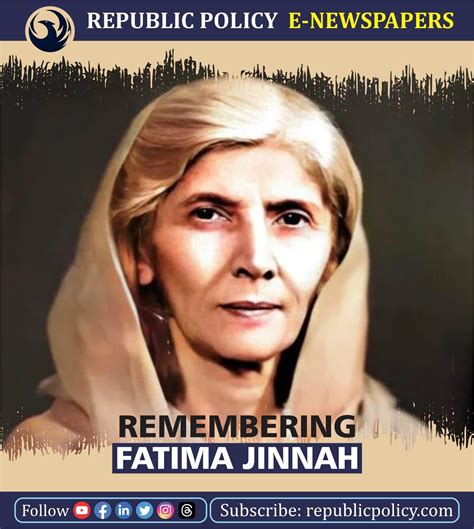 Fatima Jinnahs Contribution To Pakistan Movement And Democracy