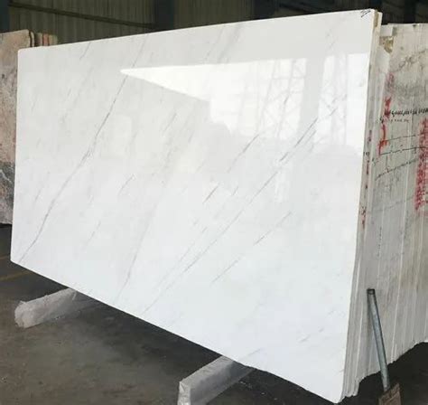 Bianco White Italian Marble For Flooring Thickness 15 Mm At Rs 600