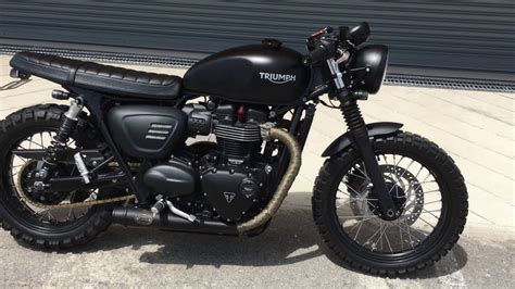 The factory version promises nice off road abilities and a strong scrambler look. Triumph Street Twin Custom / zard / ohlins / motogadget ...