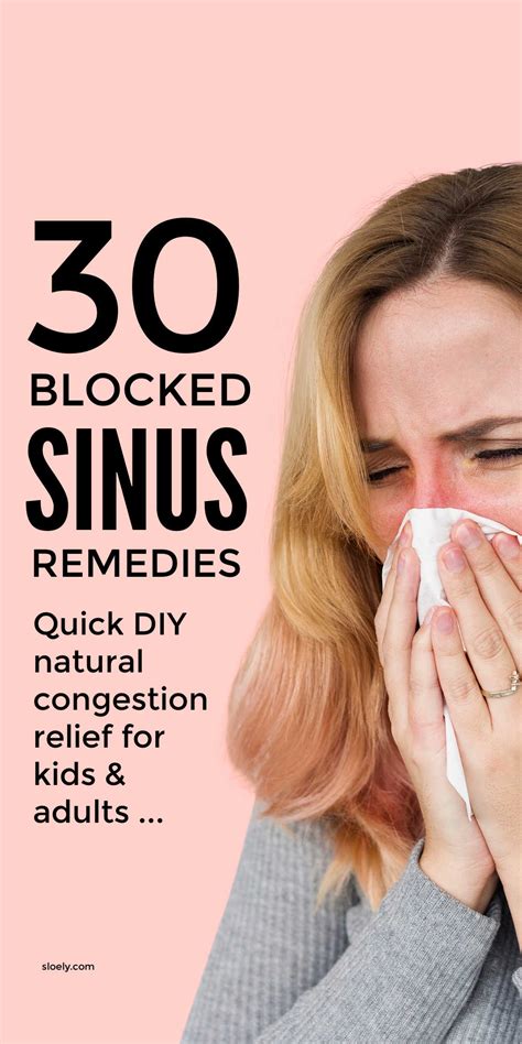 Natural Sinus Congestion Relief Remedies