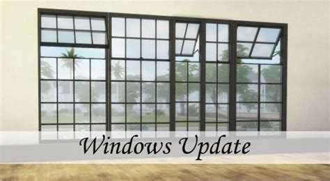 Tingelingelater City Window Update Sims Porte Fenetre