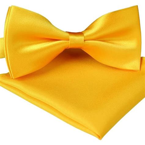 New Tie Silk Feel Satin Tuxedo Bow Ties And Pocket Square Set For Mens Women Lady Solid Color