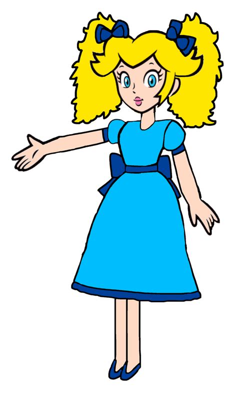 Princess Peach As Candy Blue Dress 1992 Film By Joshuat1306 On Deviantart