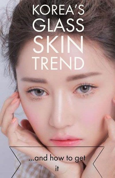How To Get Flawless Korean Glass Skin Glass Skin Natural Hair Mask Skin