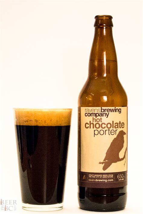 Ravens Brewing Co Hot Chocolate Porter Beer Me British Columbia