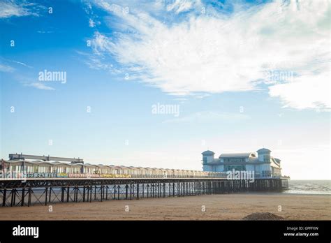 The Pier At Weston Super Mare Somerset England Stock Photo Alamy