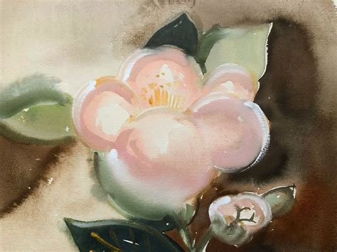 Camellia | Floral watercolor, Watercolor rose, Watercolor