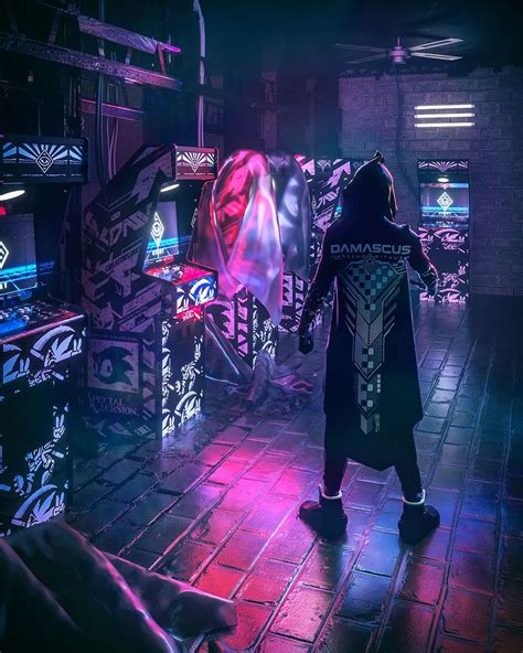 Neon Dystopia The Superb Cyberpunk Digital Art By Jonathan Plesel