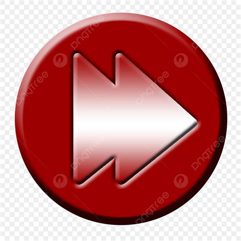 Fast Forward Button Png Picture Fast Forward Red Button Illustration