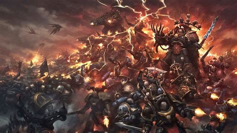 40k Chaos Artwork