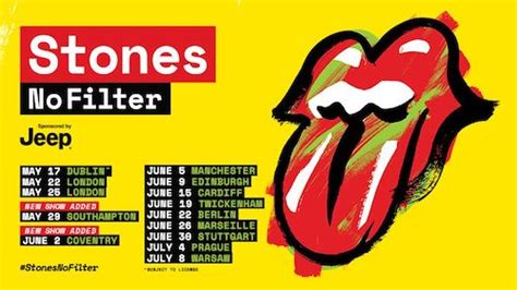 The Rolling Stones Tour 2023 2024 Tickets And Dates Concerts Rolling