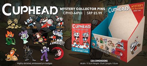 Cuphead Mystery Pin Badge At Mighty Ape Nz