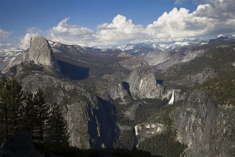 Yosemite Looking Down At The Valley From The Lookout On Th Flickr