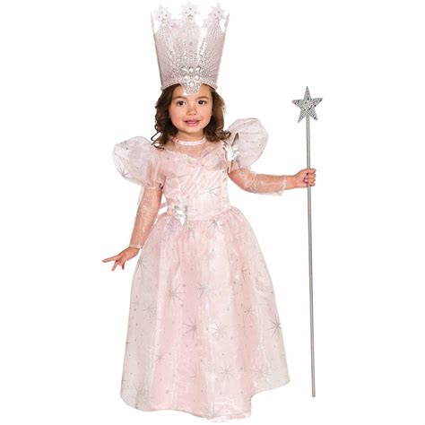 Wizard Of Oz Glinda The Good Witch Deluxe Toddler Costume Walmart