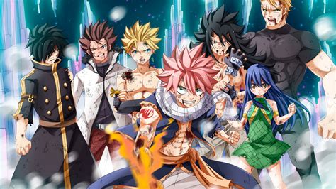 Download Anime Lead Characters Fairy Tail Wallpaper 1920x1080 Full Hd Hdtv Fhd 1080p