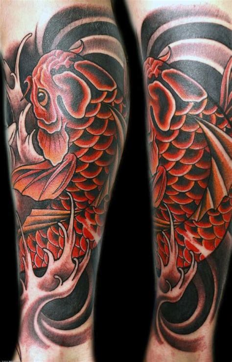 Koi Fish Tattoo Designs For Men Japanese Symbol Of Masculinity