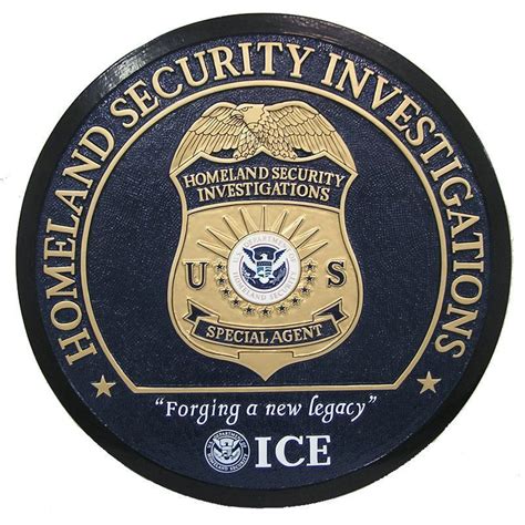 Homeland Security Investigations Special Agent Badge Champion Tv Show