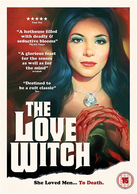 The Love Witch Dvd Uk Samantha Robinson Jeffrey Vincent Parise Laura Waddell